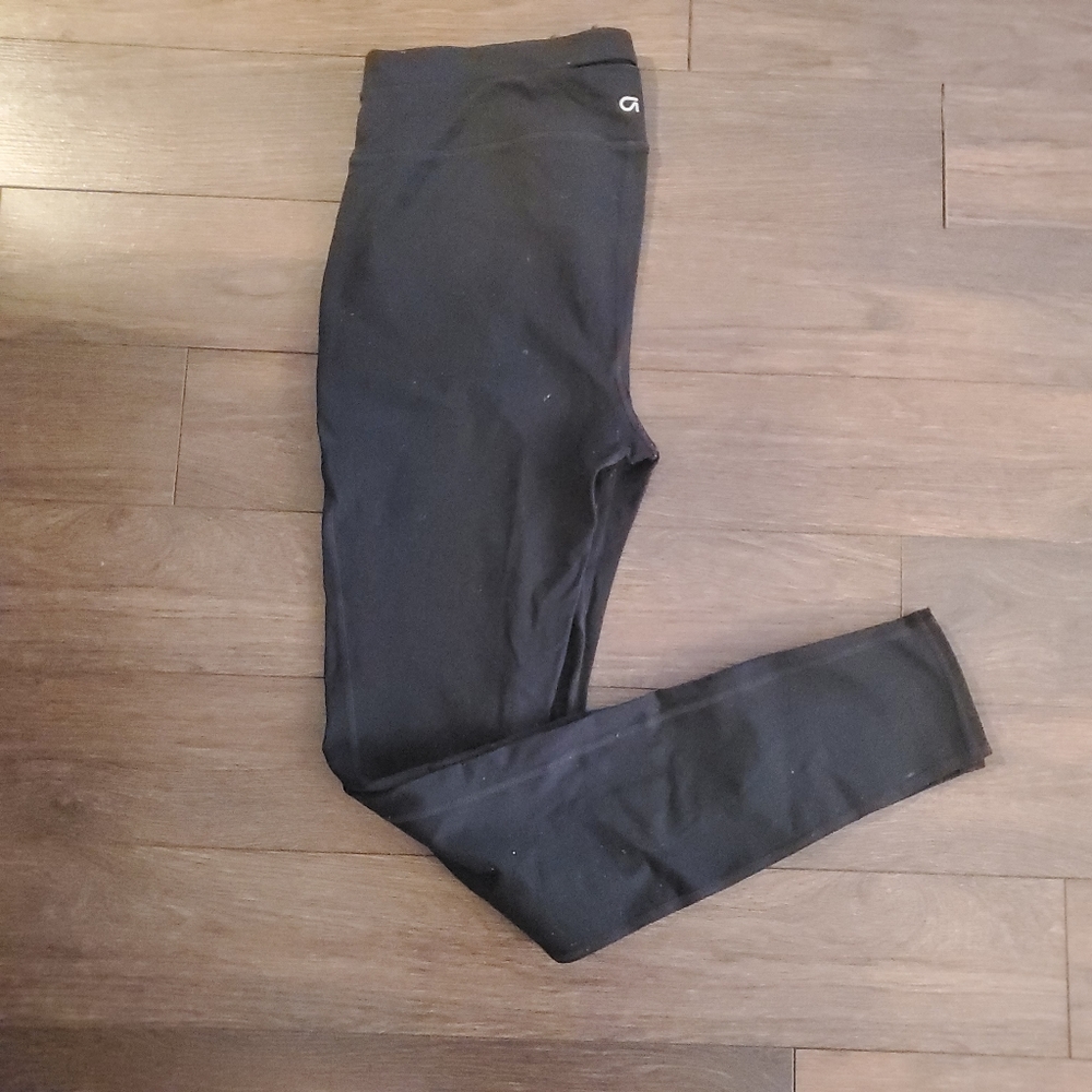 Gap Fit Black Yoga Tights Size Large 2x